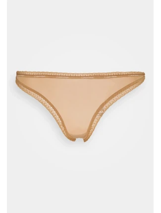 Dámske tangá QD3763E BO8 bronzová - Calvin Klein