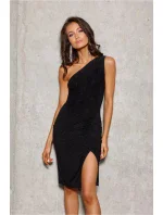 Dámske spoločenské šaty SUK0406 čierne - Roco Fashion Dámske spoločenské šaty SUK0406 čierne - Roco Fashion