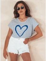 Dámske džínsové šortky VERONA white FashionStreet SY0401