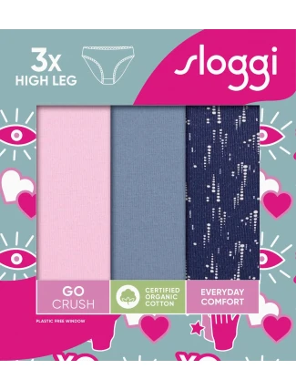 sloggi GO Crush High leg C3P - VIAC FARIEB 4 - SLOGGI VIAC FARIEB 4 - SLOGGI