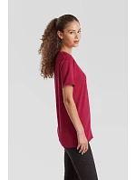 Tričko Fruit of the Loom Pure Cotton T z hrubej bio bavlny 16.1362 natural
