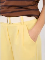 Nohavice MI SP P6224.71 svetložltá