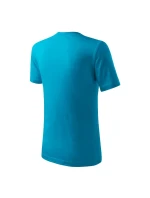 Klasické nové tričko pre deti tyrkysové