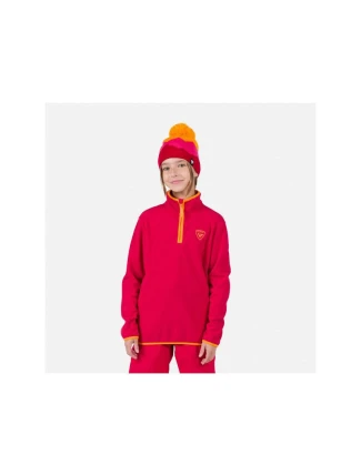 Rossignol Jr Strawpile Fleecová mikina Red