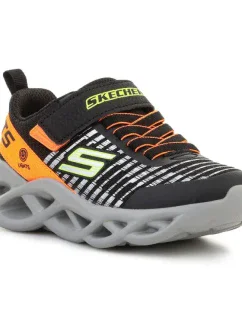 Topánky Skechers S Lights Jr 401650L-BKOR