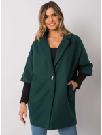 Dámsky kabát CHA PL 0409.30x tmavo zelený