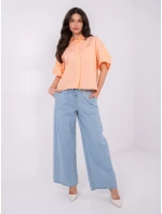 Blúzka D70089M11339A broskyňová