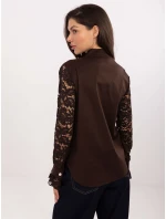 MI KS košeľa C229.16P tmavohnedá MI KS košeľa C229.16P tmavohnedá