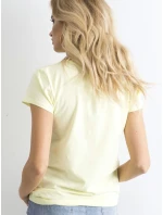 Tričko RV TS 4623.93 svetlo žltá