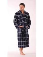 ACTION - Pánsky župan 21125900 tm. modrá s kočíkom - Vestis ACTION - Pánsky župan 21125900 tm. modrá s kočíkom - Vestis