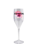 Som princezná, ty vole! - číry nerozbitný pohár na prosecco 150 ml