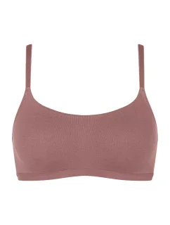 Dámske bavlnené tričko GO Daily - BROWN - svetlohnedé 1141 - SLOGGI