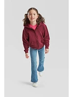 Fruit of the Loom Classic Kids Sweat Jacket Detská mikina s kapucňou 16.2045 heather grey Fruit of the Loom Classic Kids Sweat Jacket Detská mikina s kapucňou 16.2045 heather grey