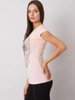 T košeľa EM TS ES 21 532.18 svetlo ružová