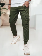 FashionStreet zelené pánske nohavice UX4460