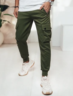 FashionStreet zelené pánske nohavice UX4460