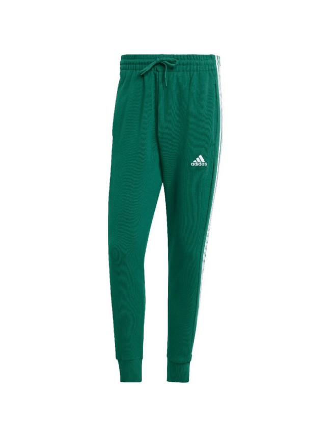 Nohavice adidas Essentials French Terry Tapered Cuff 3-Stripes M IS1392