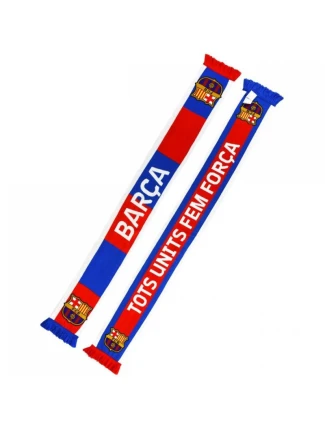 FC Barcelona N30 5004BUD30 dvojitý pletený šál