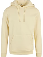 Build your Brand BY 011 Mikina s kapucňou z hrubej bavlny 56.0011 soft yellow