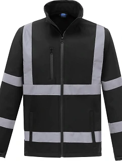Yoko HVK 09 Hi-Vis softshellová bunda 79.VK09 čierna