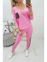 Leopardia sada svetlo ružová