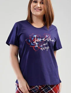 Dámske pyžamo kapri Forever