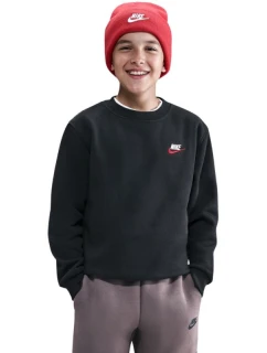 Detská mikina Nike Sportswear Club Fleece Black FD3006 012
