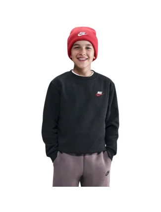 Detská mikina Nike Sportswear Club Fleece Black FD3006 012