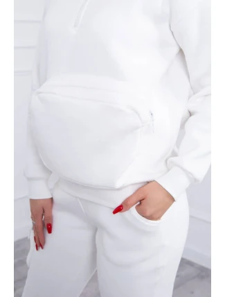 Izolovaná sada s ozdobným vreckom ecru