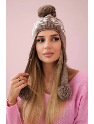 Dámske náušnice Balbina K381 cappuccino Dámske náušnice Balbina K381 cappuccino