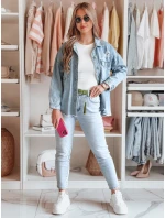 Dámske úzke džínsové nohavice FITARINKA modré FashionStreet UY2422