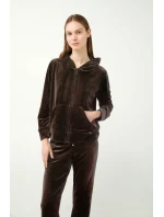 Vamp - Zamatová tepláková súprava s kapucňou 21162 - Vamp Vamp - Zamatová tepláková súprava s kapucňou 21162 - Vamp