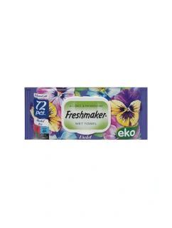 Vlhčené obrúsky Freshmaker s kvetinovou vôňou 72 ks