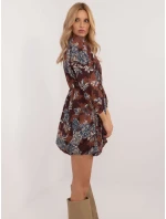 Šaty DHJ SK 19861 6.42 hnedé