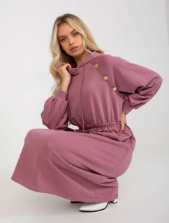 Dámske šaty RV SK 8336 tmavo ružové