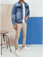 FashionStreet pánska tmavomodrá džínsová bunda TX4688 FashionStreet pánska tmavomodrá džínsová bunda TX4688