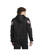 Pánska basketbalová mikina adidas Crazy Warm Hoody M JN2491