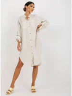 TW SK BE 199D šaty.85P svetlo béžová