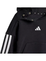 Detské tepláky adidas Essentials Joggers 3 Stripes Fleece Hoodie black JD6484 Detské tepláky adidas Essentials Joggers 3 Stripes Fleece Hoodie black JD6484