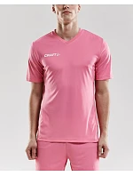 Craft Teamwear Squad Go Jersey Solid M Pánske športové tričko s výstrihom do V 82.5560 mff blue
