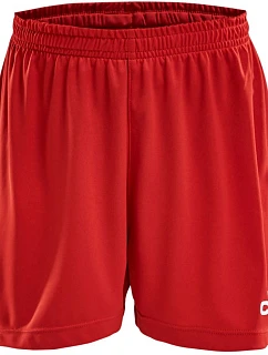 Craft Teamwear Squad Go Short Solid Jr Detské športové šortky 82.5586 jasne červené