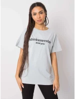 Tričko 157 TS 6449.50P šedá Tričko 157 TS 6449.50P šedá