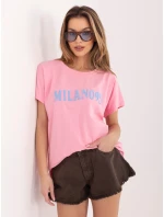 RV tričko TS A1206.84 svetloružové