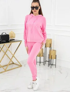 Kim Pearl Buttons pletená súprava PU1121 Pink - Vittoria Ventini