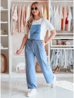 Dámske biele tričko LAMOUR FashionStreet RY2587