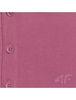 Dámske polo tričko 4F F554 bordové 4FWAW25TPTSF554 60S