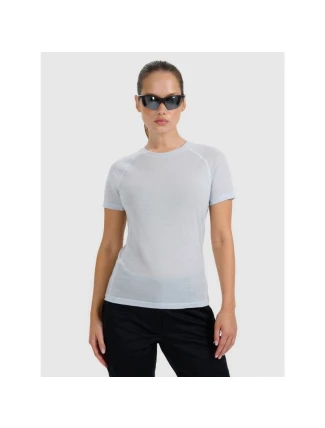 Dámske trekingové tričko z merino vlny 4F 4FWAW25TFTSF1527-34S