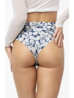 Nohavičky Shells Simple Brasil Maxi Blue and White - Julimex