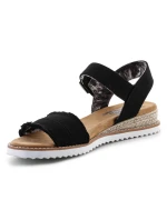 Skechers Espadrilles Sandále BOBS Adobe Princess W 113541-BLK