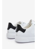 Trampki Sneakersy Męskie Z Eko Skóry Big Star OO174115 Białe